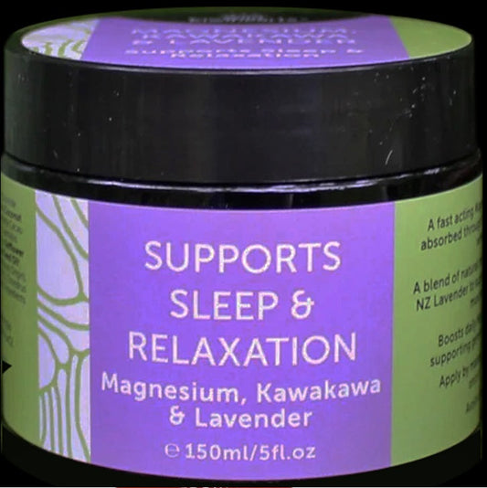 Magnesium, Kawakawa &amp; Lavender Cream 150ml