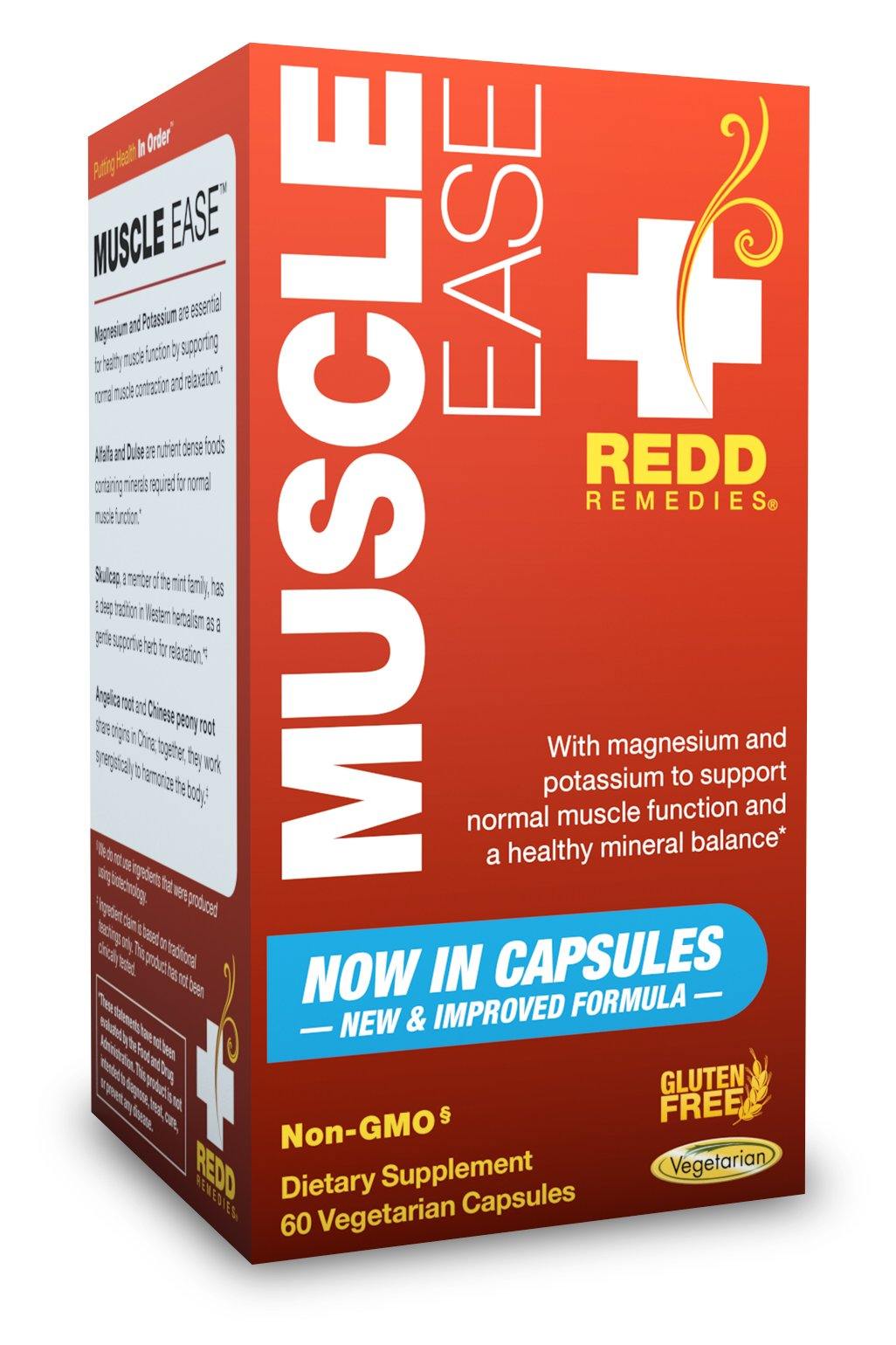 Redd Remedies Muscle Ease 60 Vegetarian Capsules