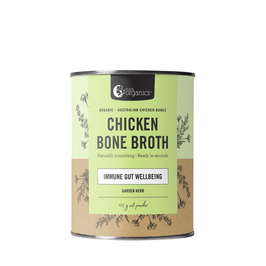 Nutra Organics Chicken Bone Broth Garden Herb 125 gm - DominionRoadPharmacy