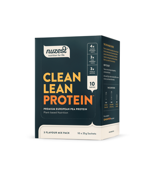Nuzest Clean Lean Protein 10 Sachets Box 3 flavours  Mix pack