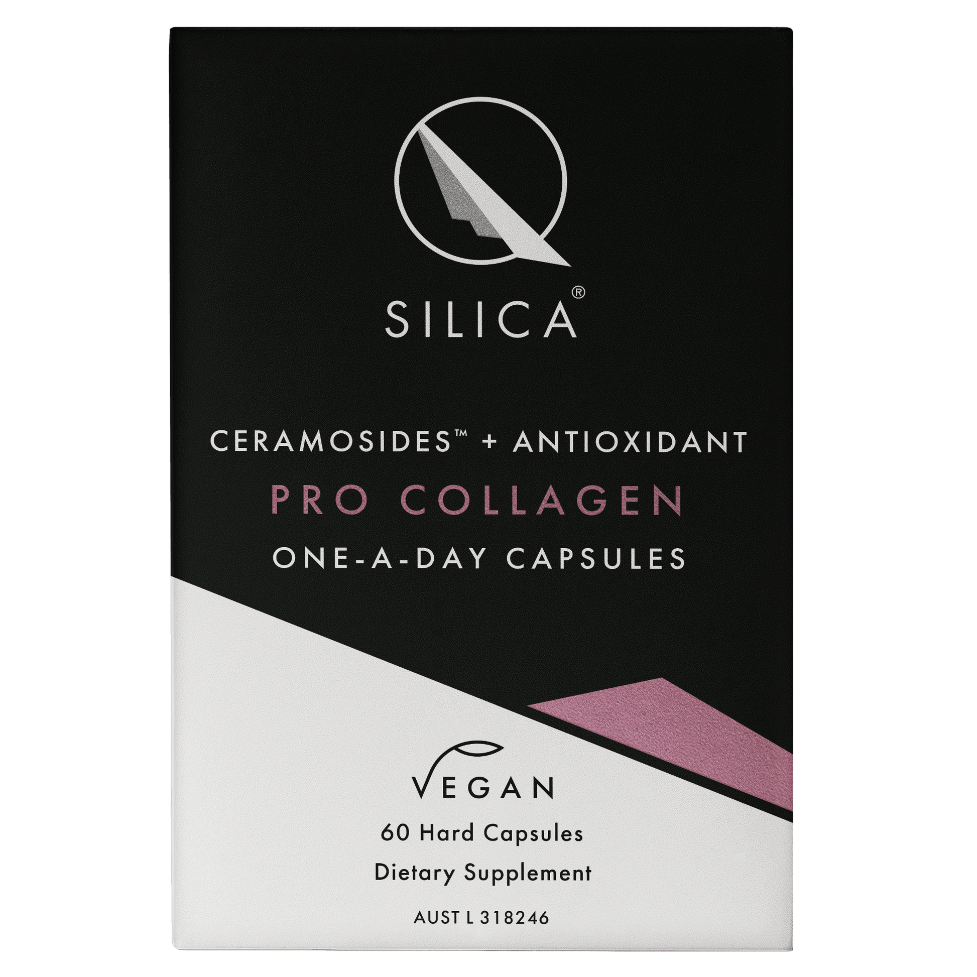 Qsilica Pro Collagen One-A-Day Hair Skin Nail 60 capsules