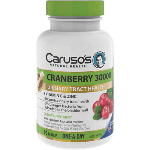 Caruso's Cranberry 30000 90 Tablets - Herbal Therapeutics