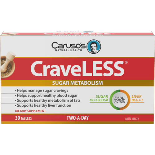 Caruso's Craveless 30 Tablets - Health Solutions