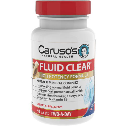 Caruso's Fluid Clear 30 Tablets - Health Solutions