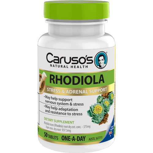 Caruso's Rhodiola 50 Tablets - Herbal Therapeutics