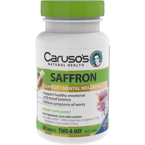 Caruso's Saffron 60 Tablets - Herbal Therapeutics
