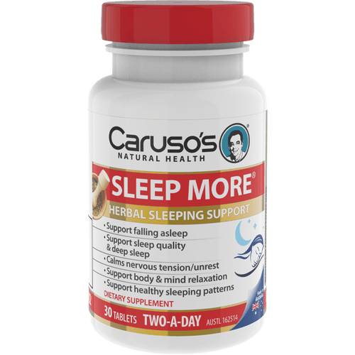 Caruso's Sleep More 30 Tablets - Health Solutions