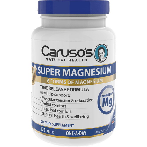 Caruso's Super Magnesium 120 Tablets - Nutritional Support