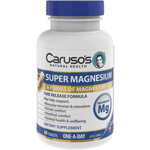 Caruso's Super Magnesium 60 Tablets - Nutritional Support