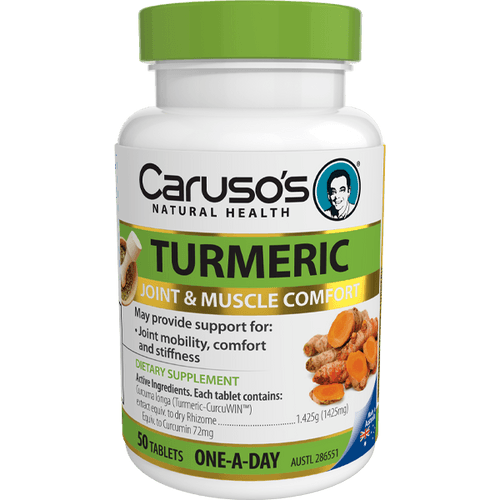 Caruso's Turmeric 50 Tablets - Herbal Therapeutics