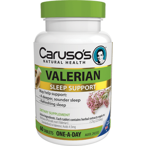 Caruso's Valerian 60 Tablets - Herbal Therapeutics