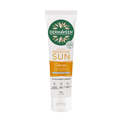 Dermaveen Sensitive Sun SPF50+ Moisturising UVB + UVA Sunscreen - DominionRoadPharmacy