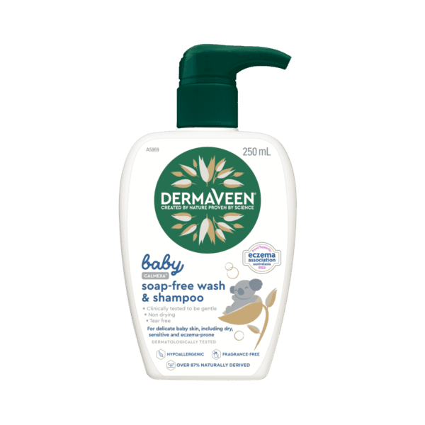 BABY CALMEXA SOAP FREE WASH & SHAMPOO