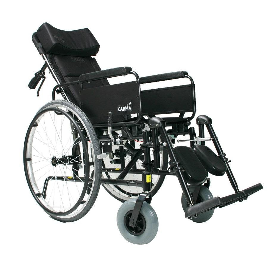 Karma Standard Lightweight Self-Propelling Reclining Wheelchair 20&quot;x 18&quot;
