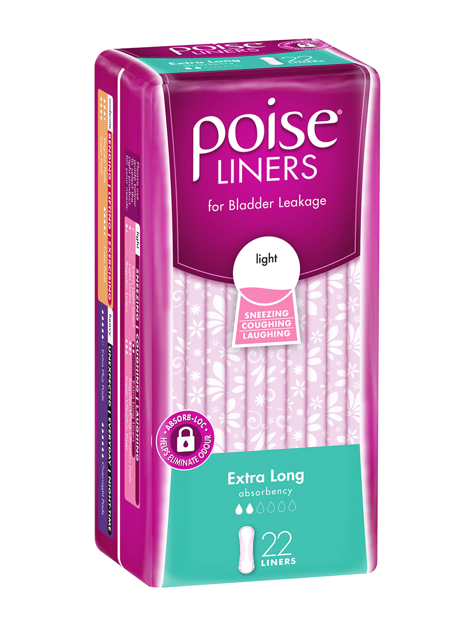 Poise Extra Long 22 Liners