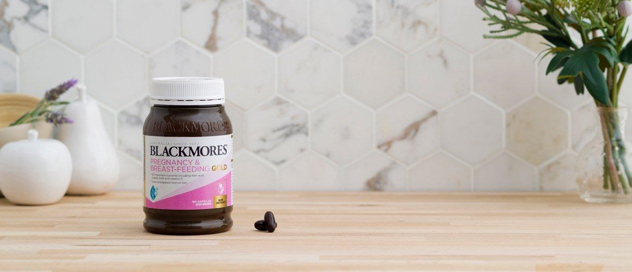 Blackmores Pregnancy Vitamins & Breast Feeding Gold 180 Capsules - DominionRoadPharmacy