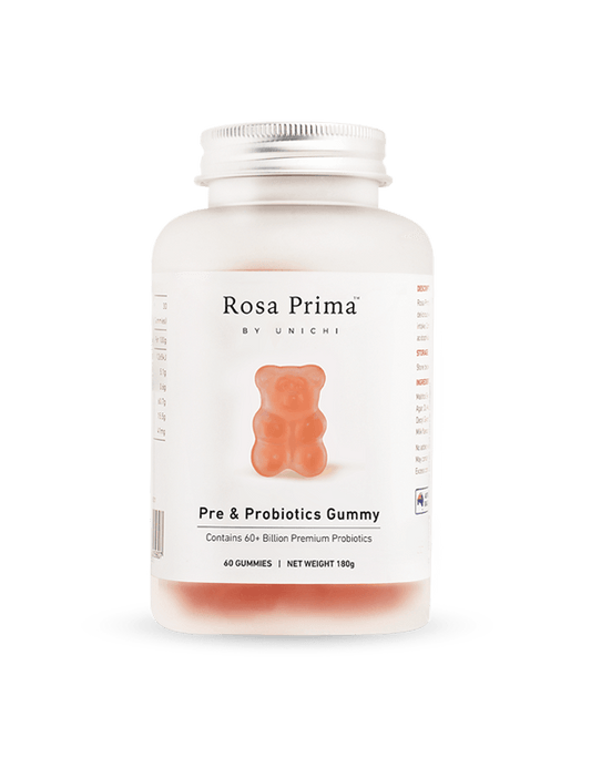 Rosa Prima&rsquo;s Pre &amp; Probiotics Gummy By UNICHI 60 Gummies
