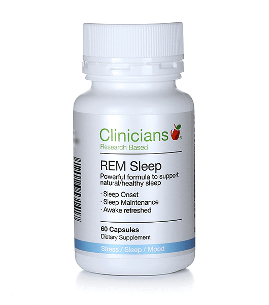 Clinicians REM Sleep Capsules 60 - DominionRoadPharmacy