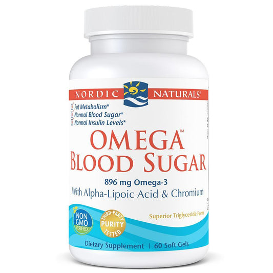 Nordic Naturals Omega Blood Sugar Unflavoured 60 softgels