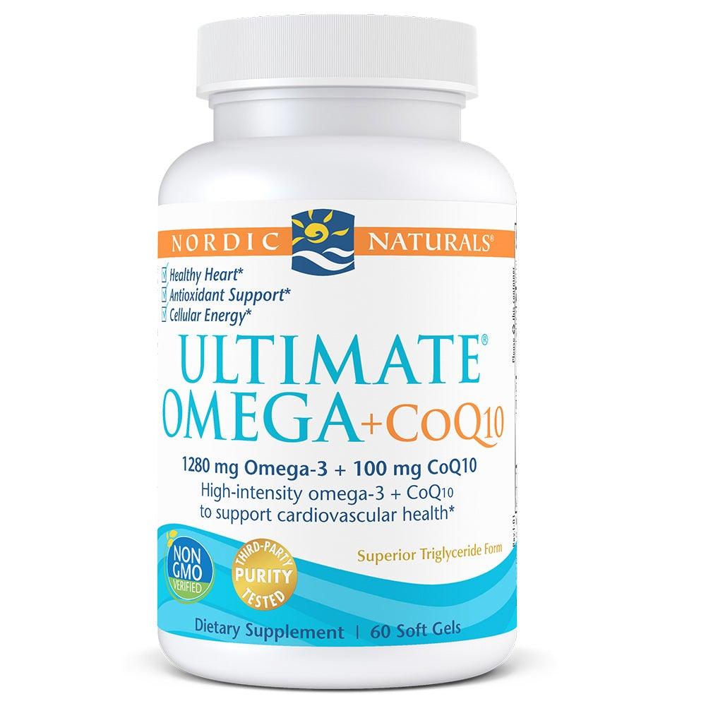 Nordic Naturals Ultimate Omega +CoQ10 60 softgels