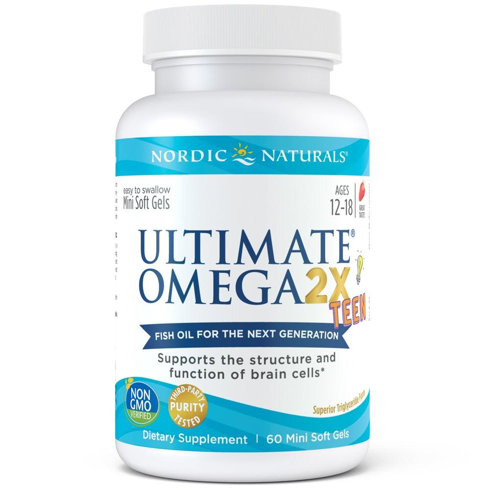 Nordic Naturals Ultimate Omega 2X TEEN 60 Softgels