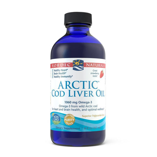 Nordic naturals Arctic Cod Liver Oil liquid Strawberry 237ml