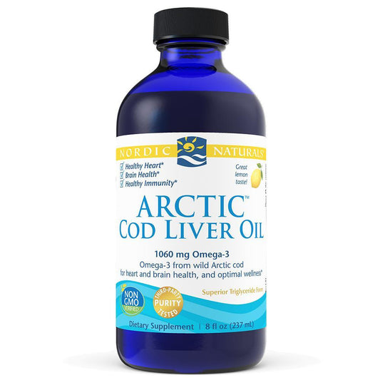 Nordic naturals Arctic Cod Liver Oil liquid Lemon 237ml