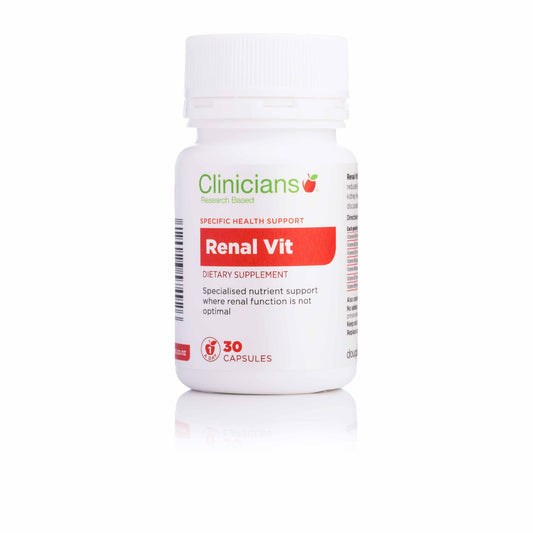 Clinicians Renal Vitamin 30 Capsules