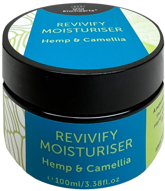 Revivify Moisturiser with Hemp and Camellia 100ml
