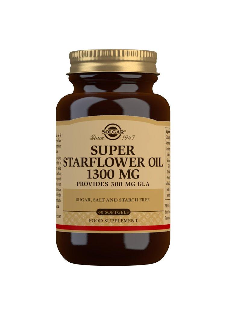 Solgar Super Starflower oil 1300mg capsules