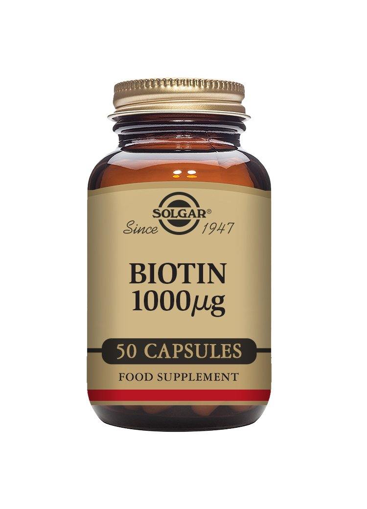 Solgar BIOTIN 1000 mcg vegetable 50 capsules