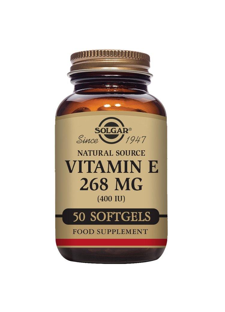 Solgar VITAMIN E 268 mg (400 IU) 50 softgels