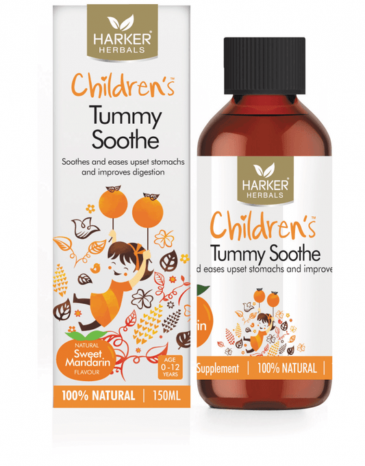 Harker Herbals Childrens Tummy Soothe Liquid 150ml-Sweet Mandarin - DominionRoadPharmacy