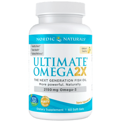 Nordic Naturals Ultimate Omega 2x  60 Soft Gels