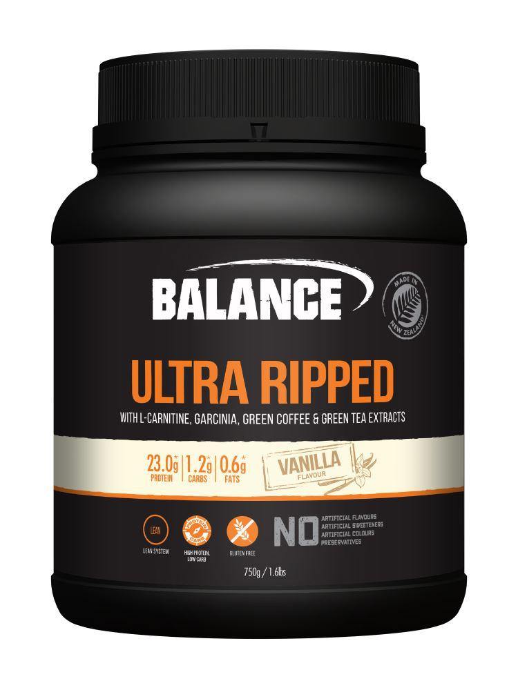 Balance Ultra Ripped Naturals 750gm Vanilla - DominionRoadPharmacy