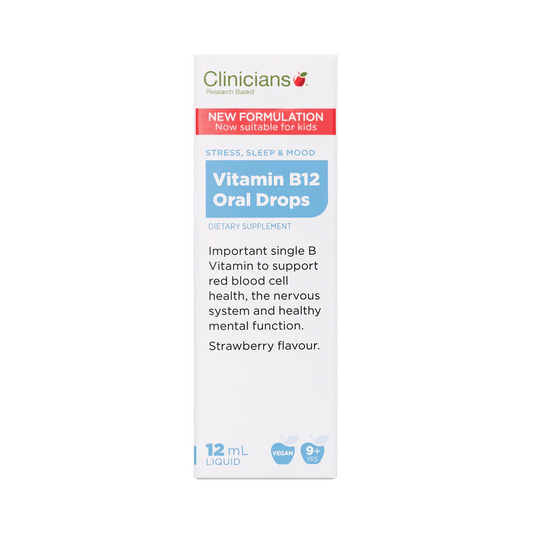 Clinicians Vitamin B12 Oral Drops 12 ml