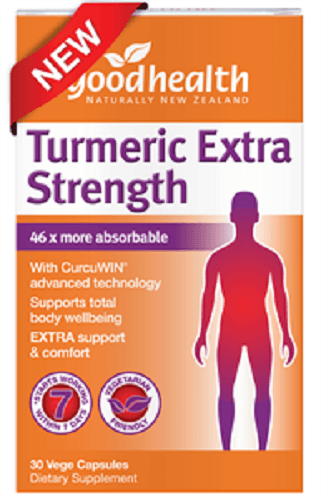 Good Health Turmeric Extra Strength 30 vege capsules - DominionRoadPharmacy