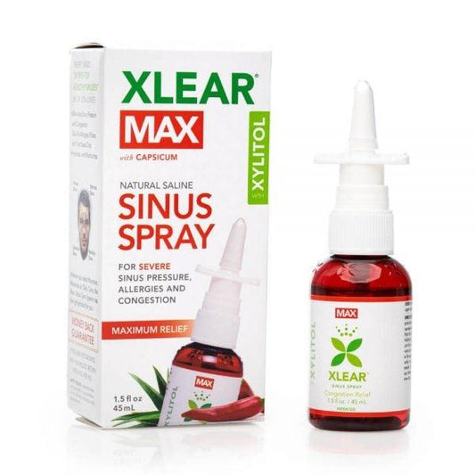 Xlear Max Saline Nasal Spray With Capsicum 45ml