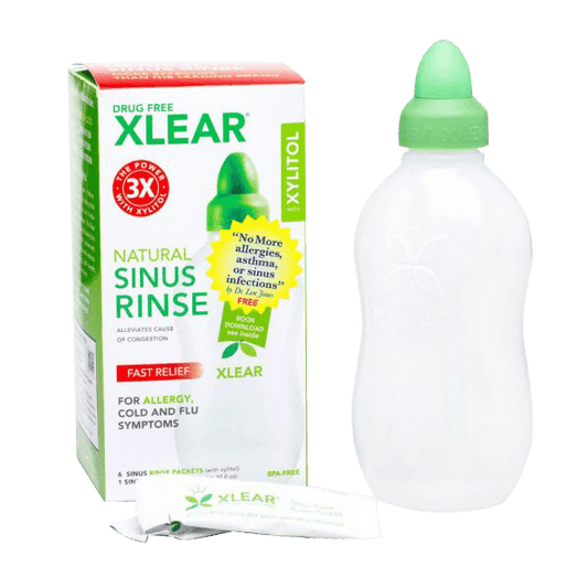 xlear Sinus Rinse Bottle with Solution