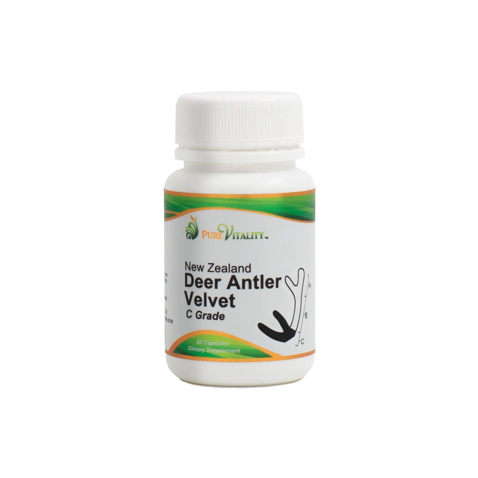 Deer Antler Velvet Grade C 60 x 250mg