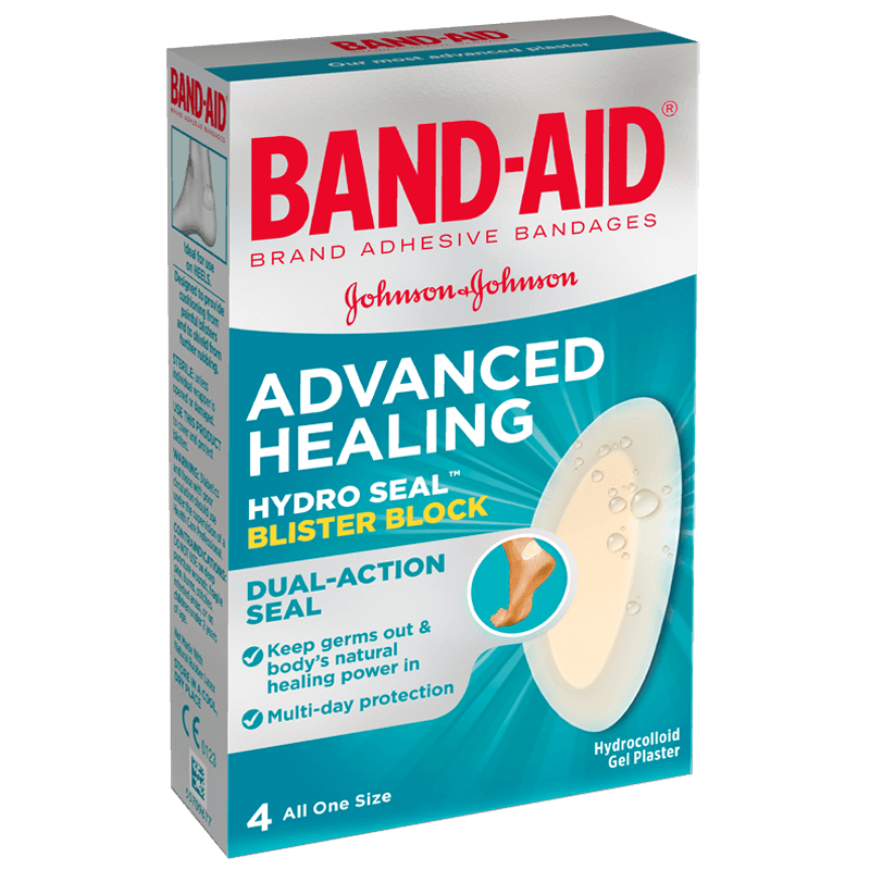 Band-Aid Advanced Healing Blister Block Regular 4 - DominionRoadPharmacy