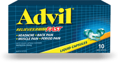 Advil Liquid Capsules 10's