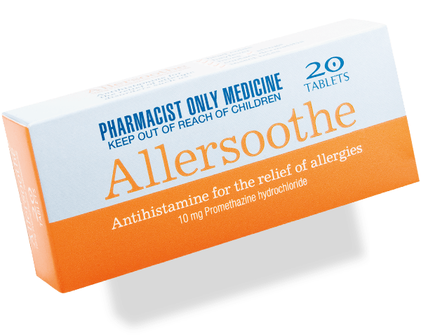 Allersoothe 10mg 20 tablets - DominionRoadPharmacy
