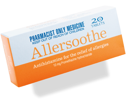 Allersoothe 10mg 20 tablets - DominionRoadPharmacy