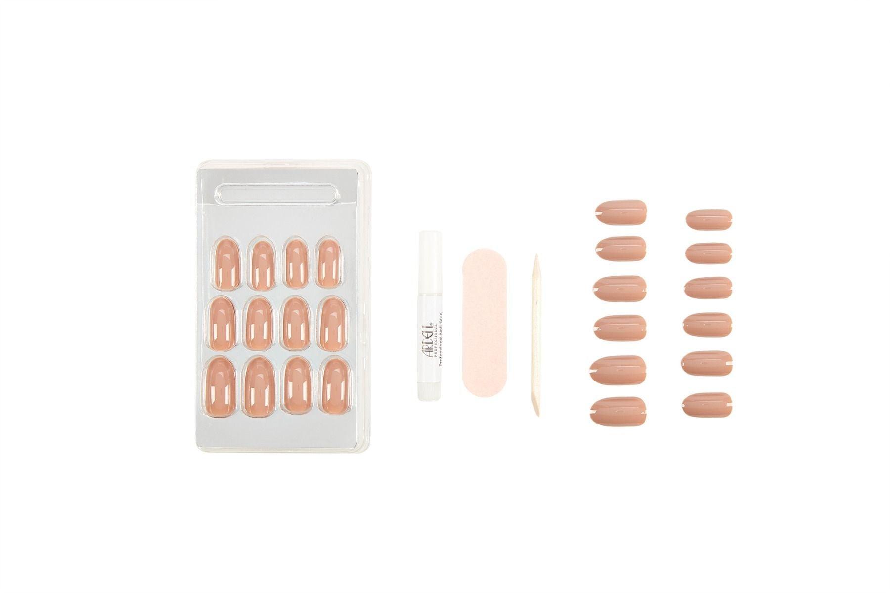 Ardell Nail Addict Artificial nail set- LATTE - DominionRoadPharmacy