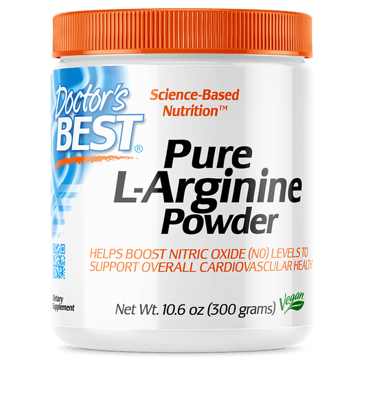 Doctor's Best Pure L-Arginine Powder 300 Grams