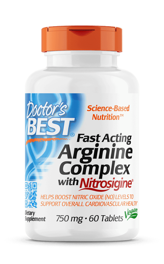 Doctor's Best Fast Acting Arginine Complex 60 tablets