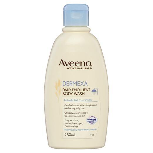 AVEENO DERMEXA DAILY EMOLLIENT BODY WASH 280ml