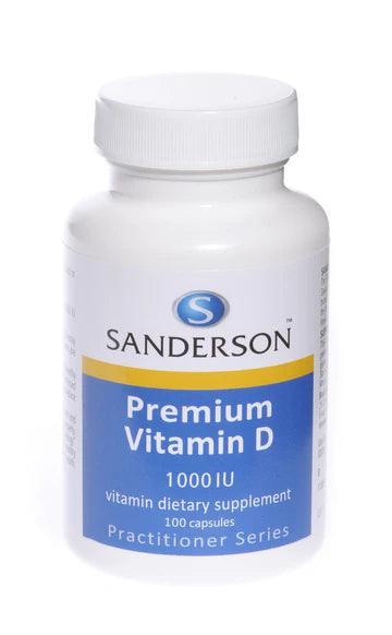 Premium Vitamin D3 1000iu 100 Capsules