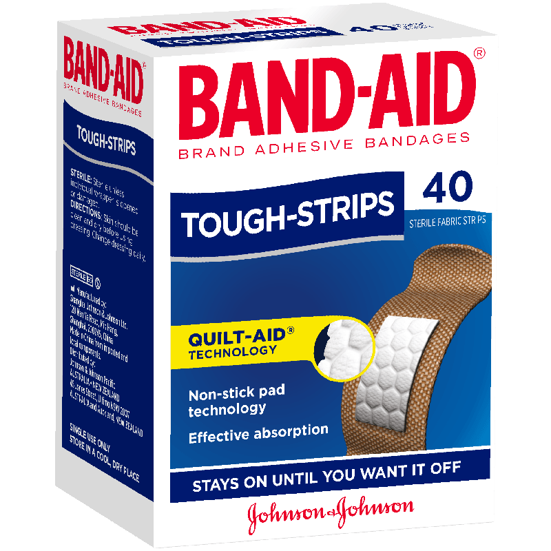 Band-Aid Tough Strips Regular - DominionRoadPharmacy